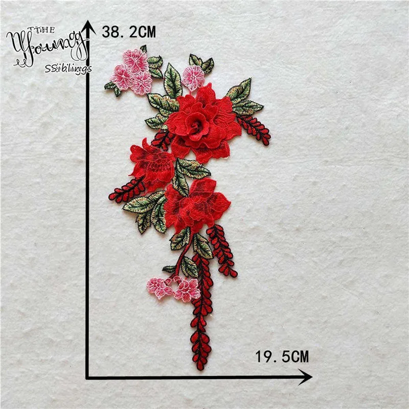 Разные стили цветочных кружевных декольте DIY Вышивка аппликация кружевной