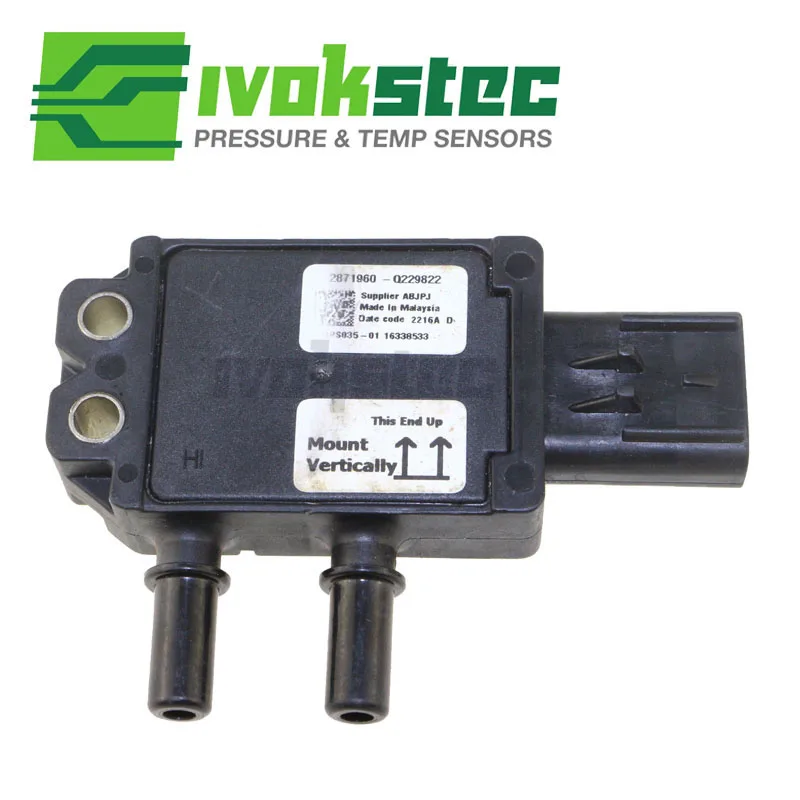 Оригинальный DPF EGR дифференциальный датчик давления выхлопных газов для Cummins CAT