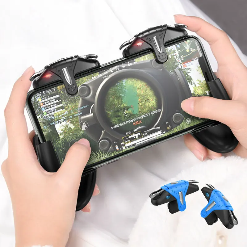 Мобильный контроллер PUBG джойстик 30 выстрелов в секунду игровой триггер L1R1 кнопка