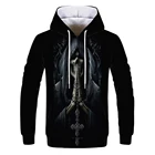 Аниме клинок демона куртка Мужская Супер Далянь с капюшоном осенне-зимние толстовки с капюшоном в стиле Харадзюку череп спортивный топ спортивный Свитшот
