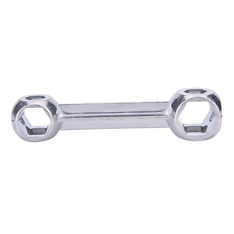 

6-15mm 10 in 1 Durable Bicycle Bike Repair Tool Dog Bone Shape Hexagon Wrench Accessory Repairment Tool