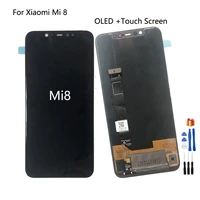 oled for xiaomi mi 8 screen display lcd touch screen digitizer for xiaomi mi8 screen lcd display repair parts