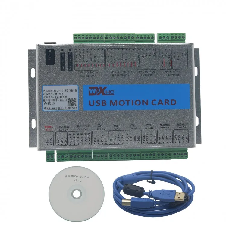 USB 2MHz Mach4 CNC 3Axis 4 Axis 6Axis Motion Control Card Breakout Board for Machine Centre | Инструменты
