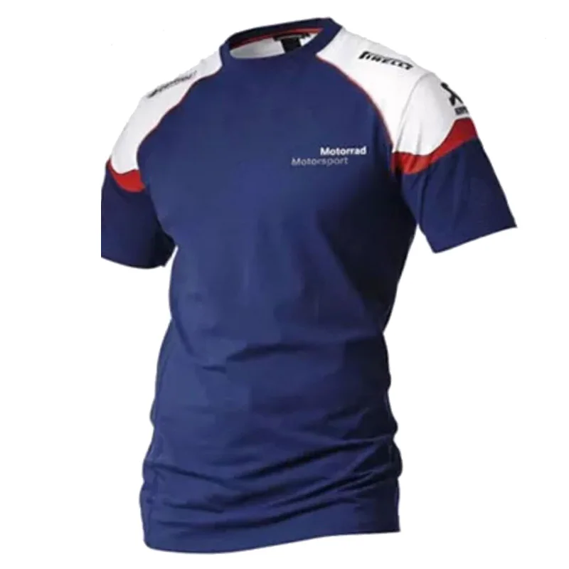 

Scooter Motorcycle Summer T-shirt For BMW Motorsports Motocross Short Sleeve