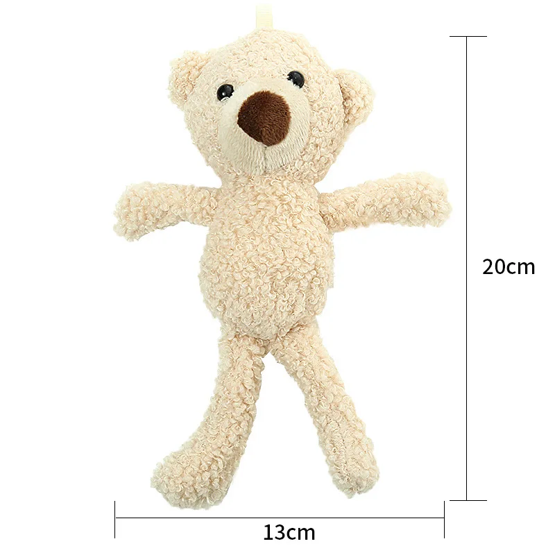 

Teddy Bear Plush Small Toy Doll Cute Mini Doll Cartoon Children's Schoolbag Bag Pendant Christmas present