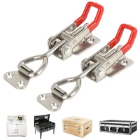 1pc adjustable lever handle lock hasp cabinet box latches quick release toggle latch clamp clasp toolbox case hasp hardware acc