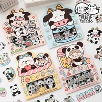 20setslot kawaii stationery stickers milk panda manor series boxed stickers planner decorative mobile stickers scrapbooking