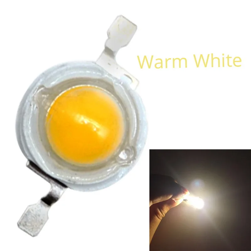 Warm White 10X5 Вт высокомощный светодиодный светильник-диоды светодиодный s чип SMD светильник из бисера излучатель белый зеленый красный синий желтый лампочка Диоды лампа диод - Испускаемый цвет: Warm White