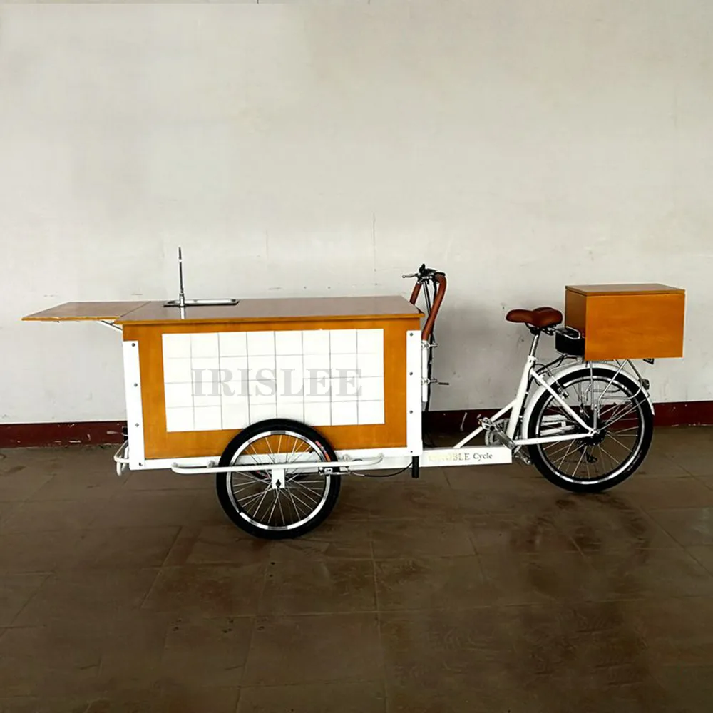 Pedal/electric mobile coffee food vending cart snack bike bicycle street tricycle for sale | Бытовая техника