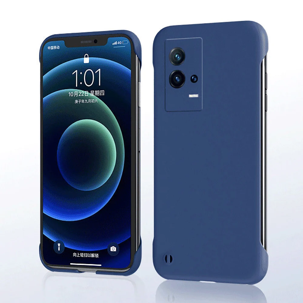 ДЛЯ Vivo Iqoo 8 чехол для телефона 8pro простой однотонный устойчивый к падению Жесткий