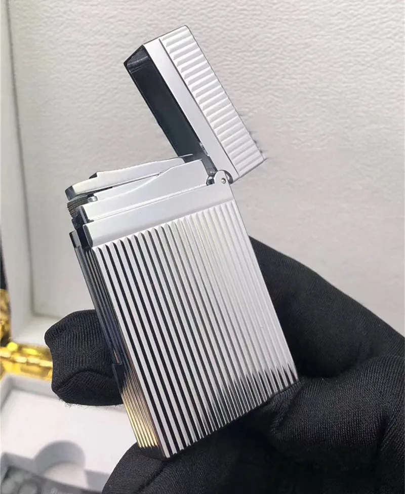 Газовая ветрозащитная Зажигалка S.T для прикуривателя Dupont с ярким звуком! Новый