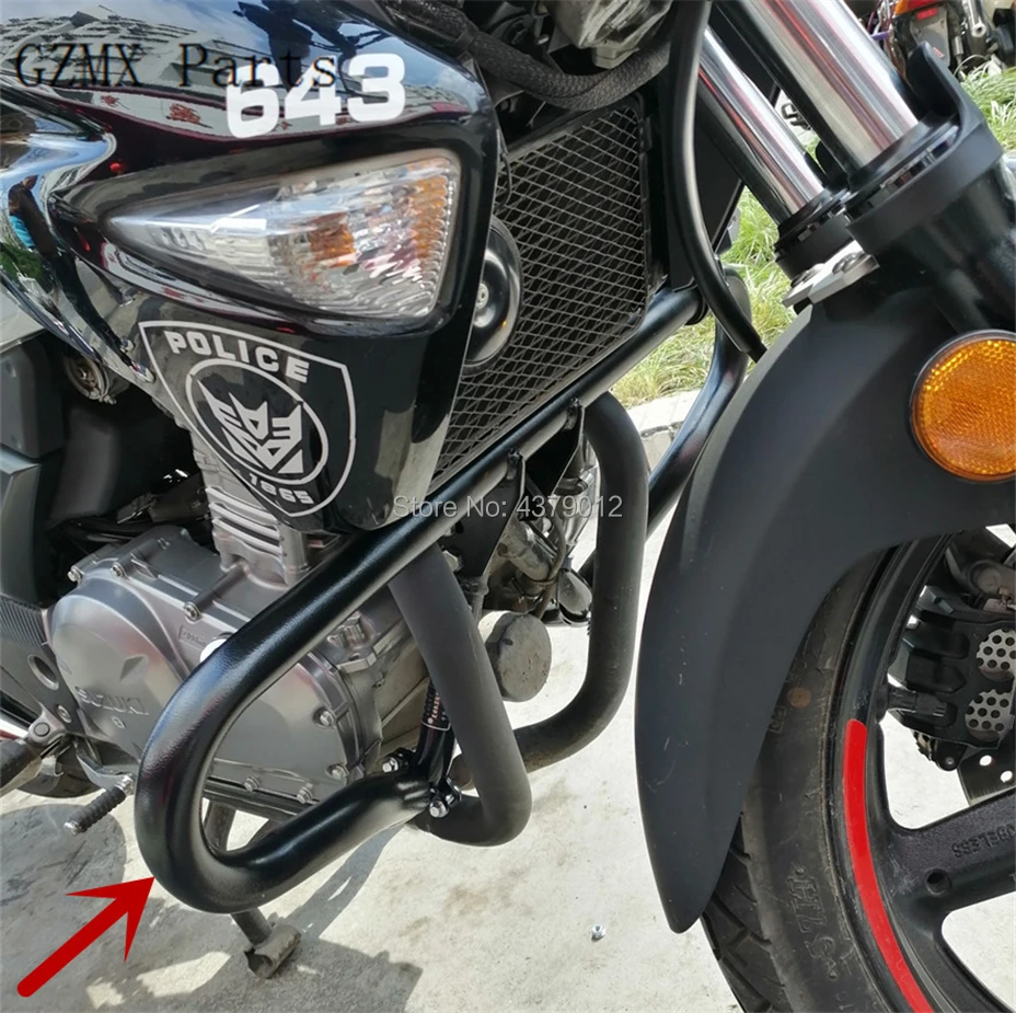 Высококачественный аварийный бампер для мотоцикла защита двигателя Suzuki Inazuma GW250