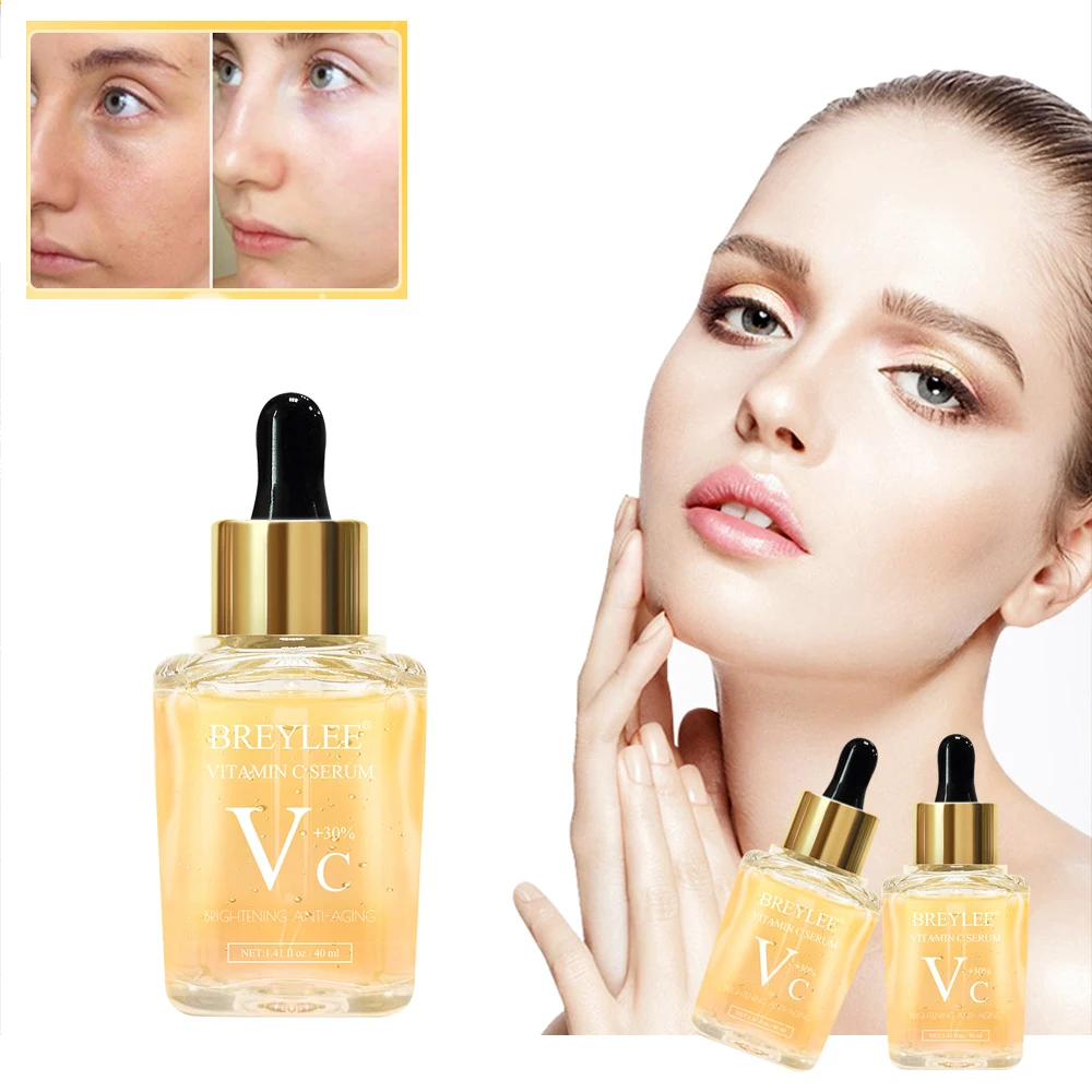 

Vitamin C Face Serum Essence Anti Aging Whiten Removing Blemishes Melanin Repair Damaged Skin Shrink Pores Skin Care Essence