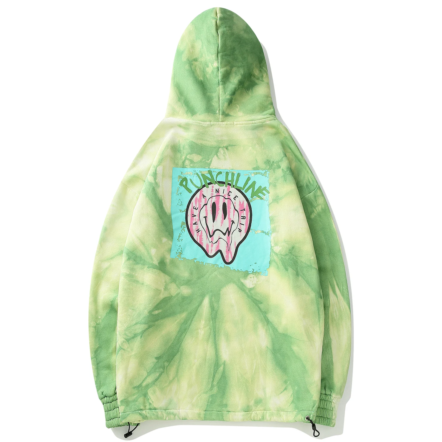 Aelfric Eden Tie dying плотная мужская толстовка с капюшоном осень 2019 Harajuku Повседневный