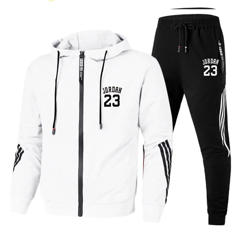 

Autumn Winter Men's Sets Brand Sportswear Tracksuits 2 Piece Sets Men's Clothes Hoodies+Pants Sets Male Streetswear Coat Jackets