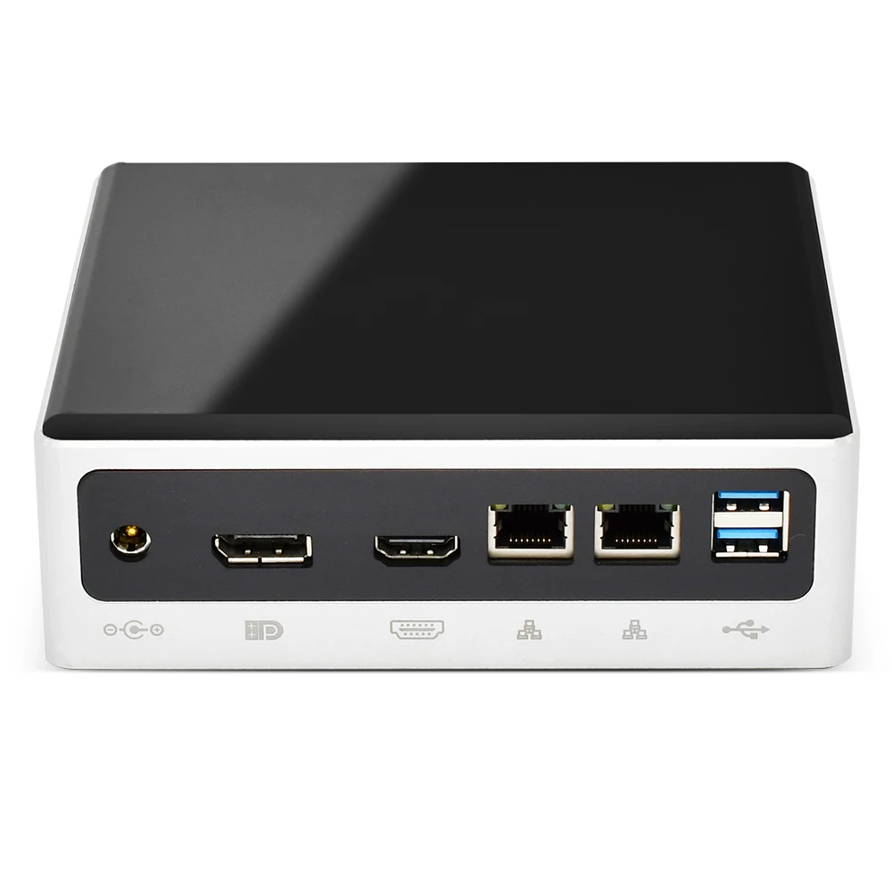 TOPTON Tiny NUC Intel i7-10510U i5 10310U Quad Core 2 * DDR4 M.2 NVMe MINI PC Win10 WiFi HD Slim Компьютер UHD Graphics 4K TV Box -