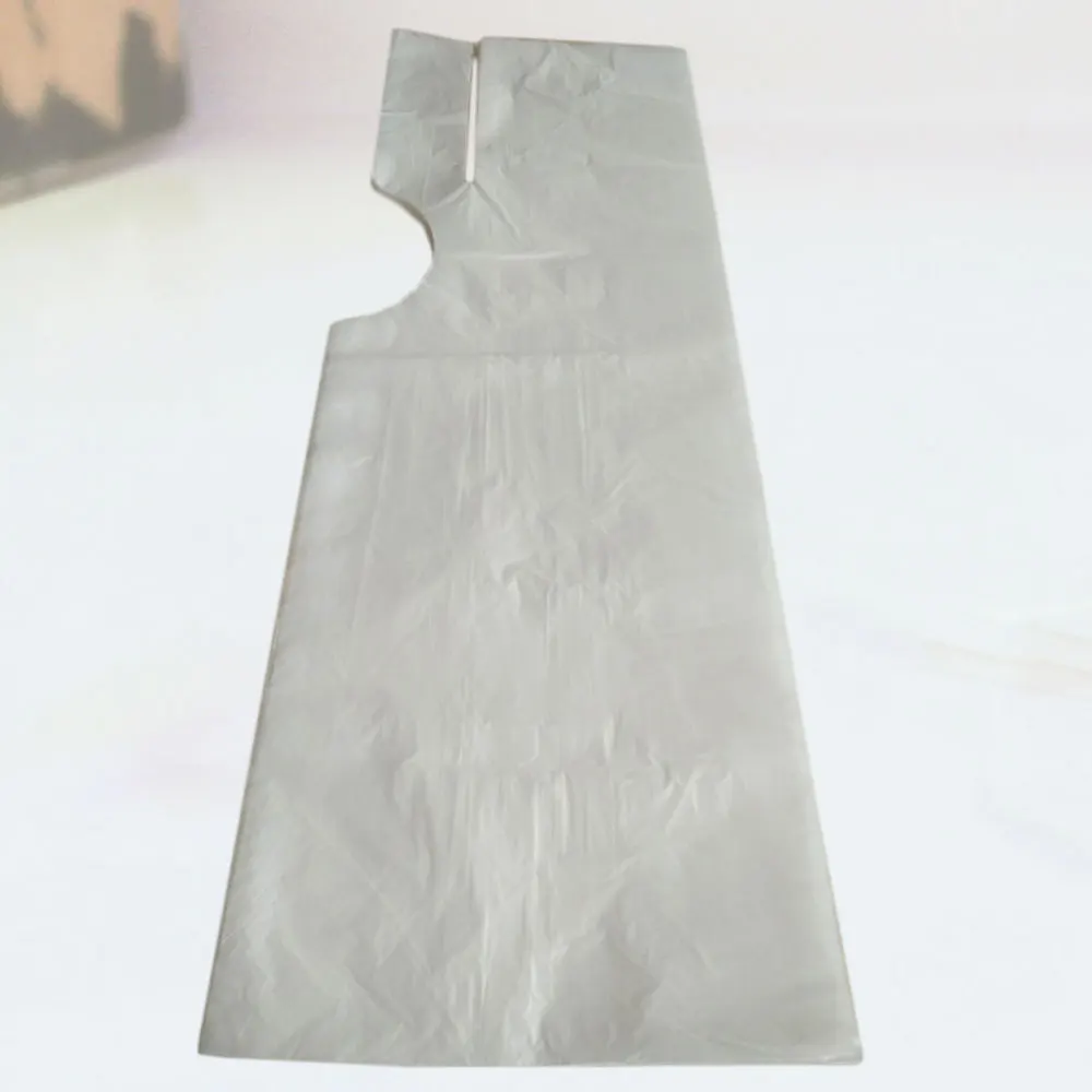 

200PCS Practical Barber Apron Protective PE Material Apron Disposable Barber Cape Barber Accessories for Baber Shop