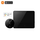 Умная камера Xiaomi Xiaobai, инфракрасный детектор Ночного Видения, кошачий глаз, жидкокристаллический дисплей, управление через приложение Mijia