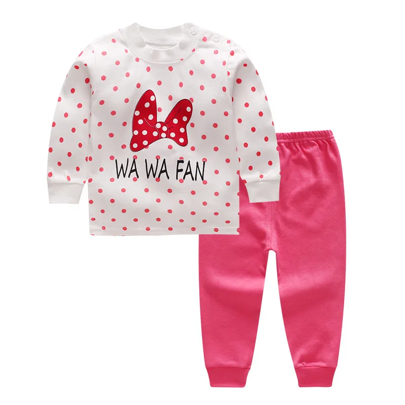 Baby girls clothes set new style Cotton boys Clothes Newborn 2PCS Unisex pajamas Kids Clothing Sets | Детская одежда и обувь