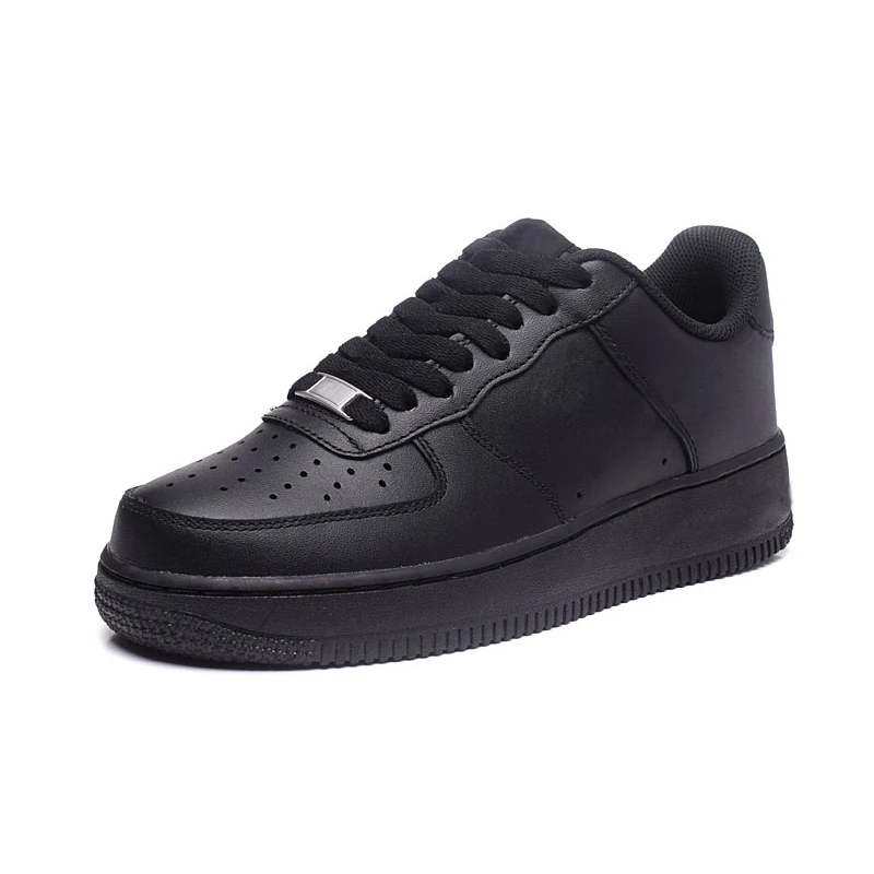 

Air Forcing AF1 Men Women Low Cut One Shoes All White Black Dunk 1s Sports Shoe Classic AF Fly Trainers High Knit Sneakers
