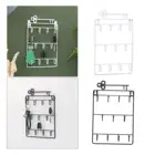 Креативный держатель для ключей, многофункциональный крючок с 11 крючками, крючок для пальто, железная настенная вешалка для двери, прихожей, офиса, спальни, Декор