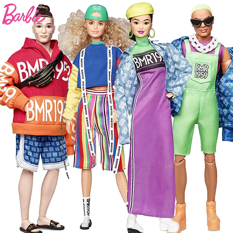 

Fashion Original Barbie Doll Ken Doll Toys for Girls Ken Clothes for Doll Ken Doll Clothes BMR1959 Fashionistas Gift