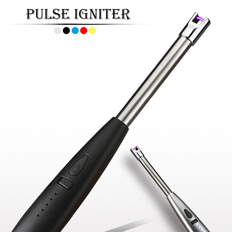 Горячая USB перезаряжаемые дуговые зажигалки подарок Ветрозащитный