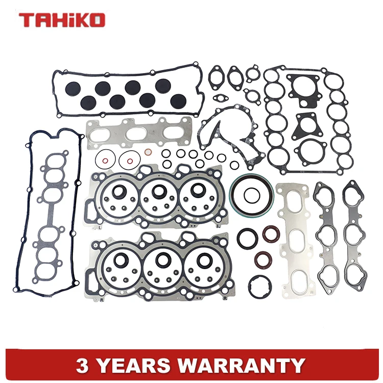 Комплект прокладок для полной головки VRS подходит Holden Rodeo Isuzu V6 3 5 24V 6VD1 6VE1 DOHC |