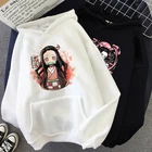 Милые японские зимние толстовки с капюшоном из аниме, рассекающий демонов, Rengoku, женские милые свитшоты с мангой, кинетсу, нет, яиба, незуко, Женский свитшот