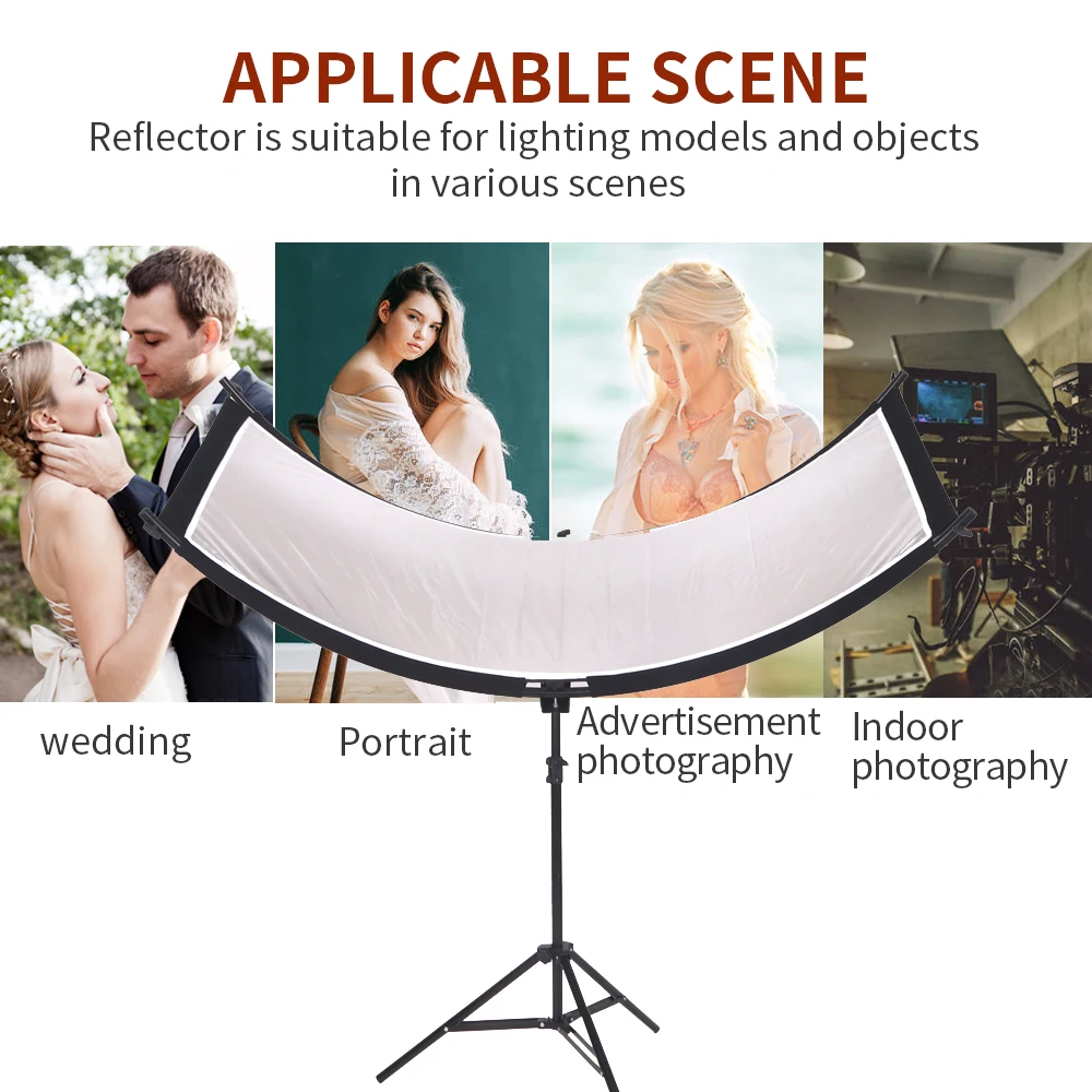 U-образный отражатель GSKAIWEN 4 в 1 рассеиватель для студийной камеры видеосъемки со