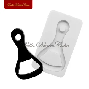 Силиконовая форма для открывания бутылок DIY, глина ручной работы, глина, глиттер, эпоксидная форма, инструменты для украшения тортов, посуда для выпечки