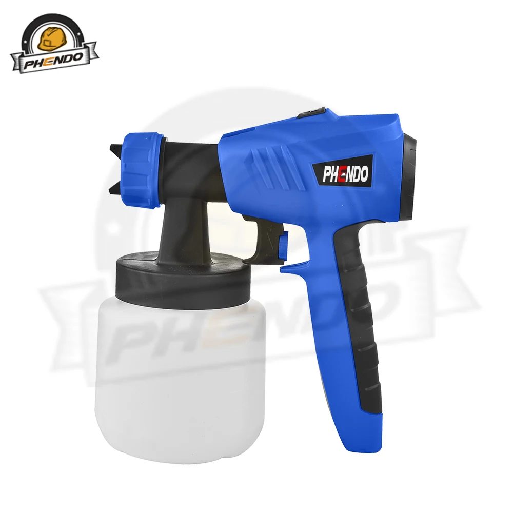 PHENDO Краски опрыскиватель 800W HVLP домашний электрический пистолет распылитель с 3