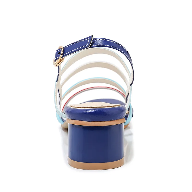 Женские Прозрачные Сандалии Phoentin на высоком каблуке с пряжкой и ремешком FT703 2019 |