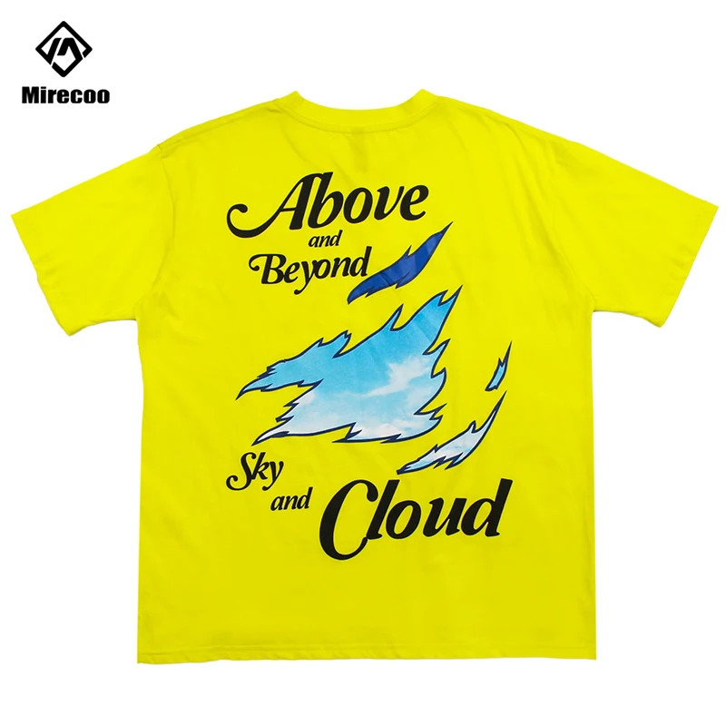 2020 летняя хипстерская Мужская футболка в стиле хип хоп с принтом облака