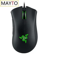 MAYTO Razer DeathAdder Essential Wired Gaming Mouse Mice 6400DPI Optical Sensor Independently Buttons For Laptop Gamer