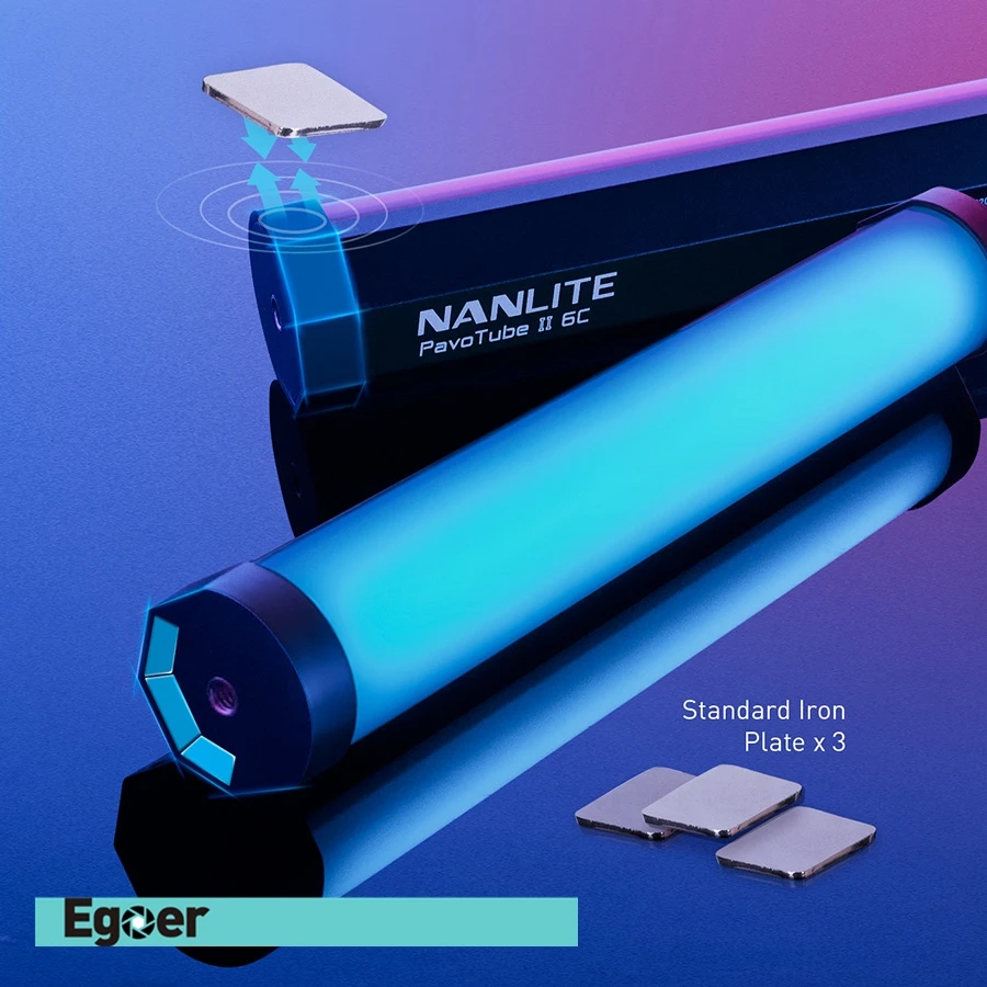 Nanlite PavoTube II 6C светодиодный RGB светильник трубки Портативный ручной фотографии ing