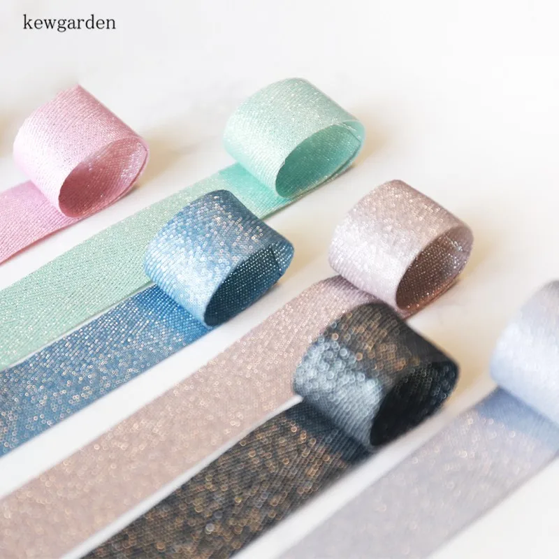 Kewgarden золотые и серебряные ленты 1 дюйм 25 мм Женская Брошь с бантом аксессуары