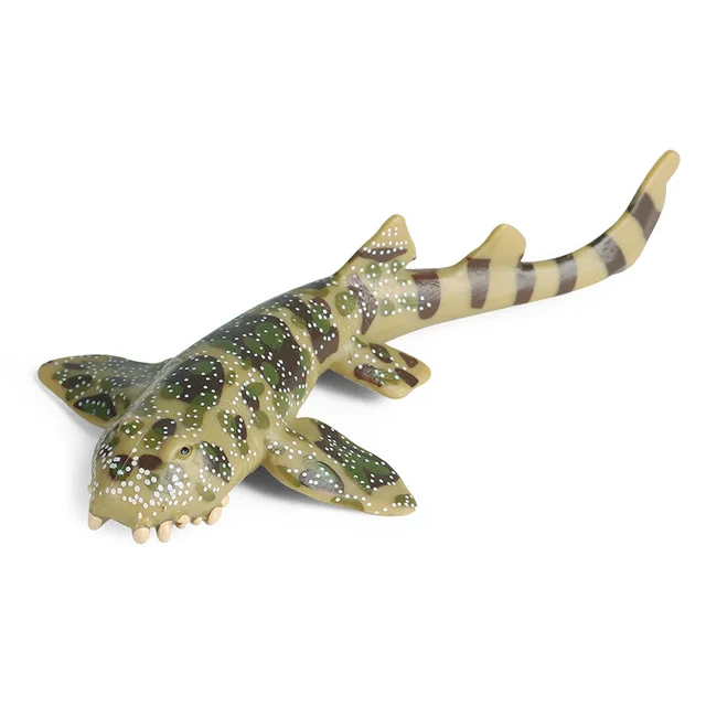 Simulation Marine Animal Model Toy Striped Bamboo Shark Leopard 