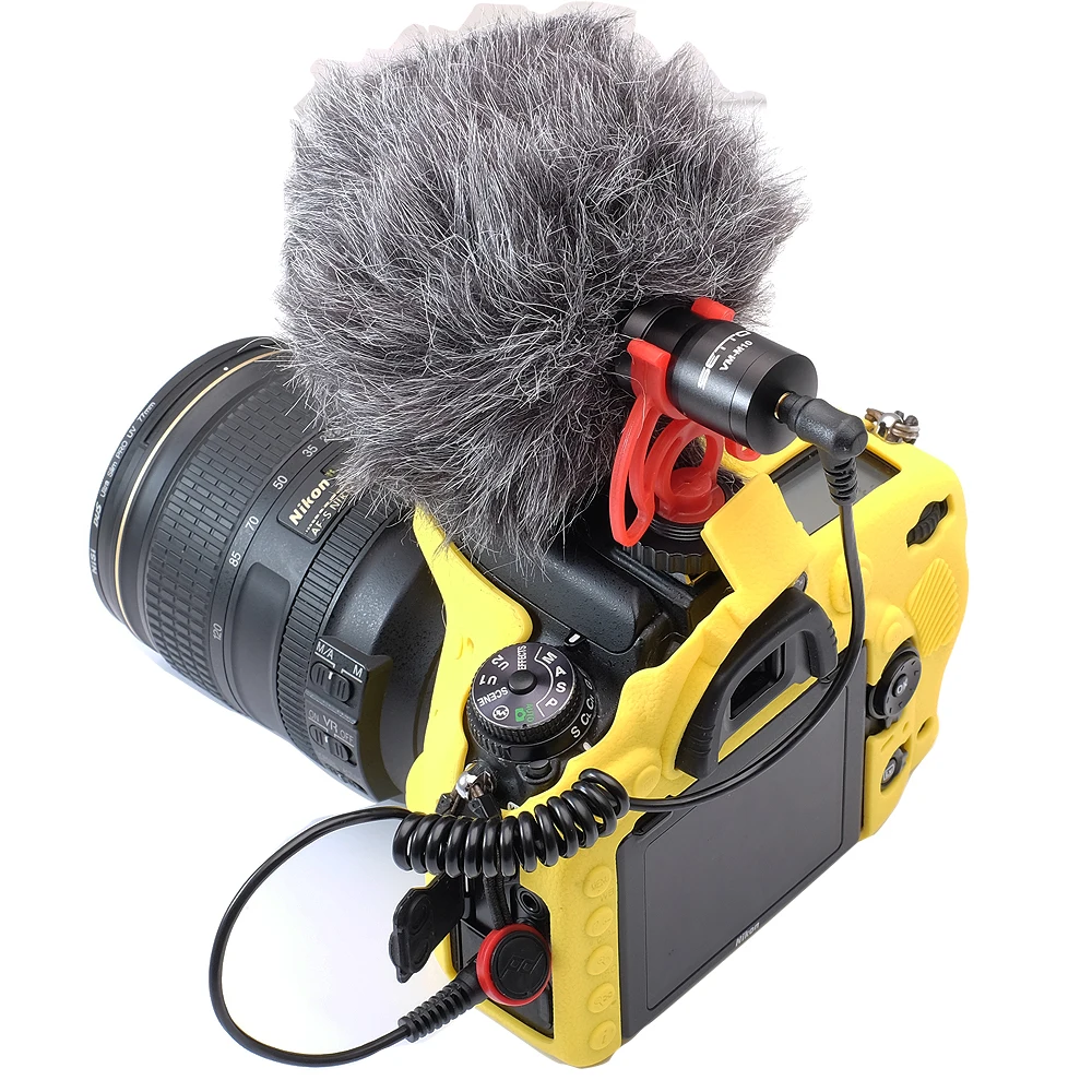SETTO VM-M10 микрофон металлический видео 3 5 мм разъем для Huawei смартфон Canon Nikon Sony DSLR