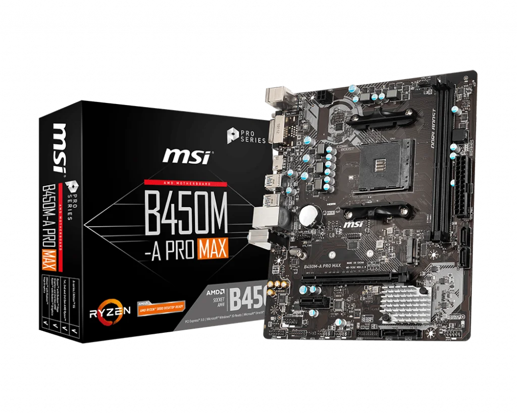 AMD Ryzen 5 PRO 2400G R5 Процессор + MSI B450M A MAX материнская плата набор еды гнездо AM4