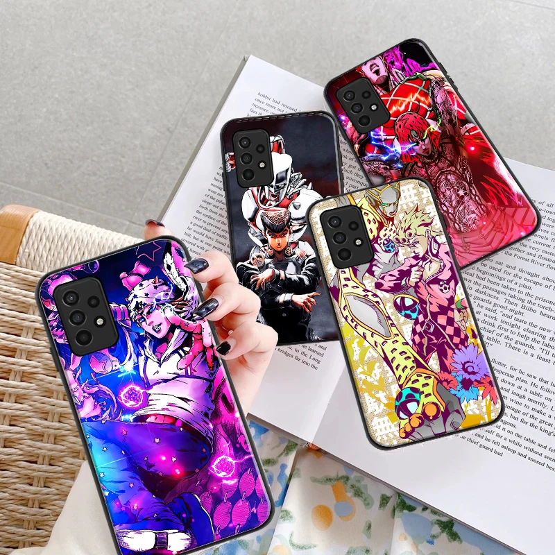 

JOJO’S BIZARRE ADVENTURE OVER HEAVEN Phone Case For Samsung Galaxy A11 A21S A31 A32 A41 A42 A51 A52 A71 A72 4G 5G Silcone Cover