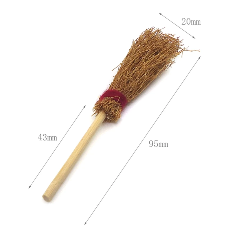 

Puppet house Mini cute mop bucket mop bucket house accessories garden Dolls house decoration