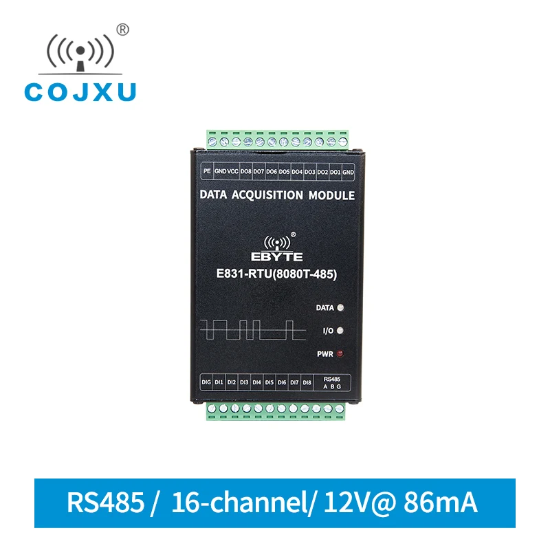 

Реле Modbus RTU RS485, цифровое количество, 8-канальное цифровое Входное выходное напряжение, захват сухого контакта, контроллер ввода-вывода, флэш-...