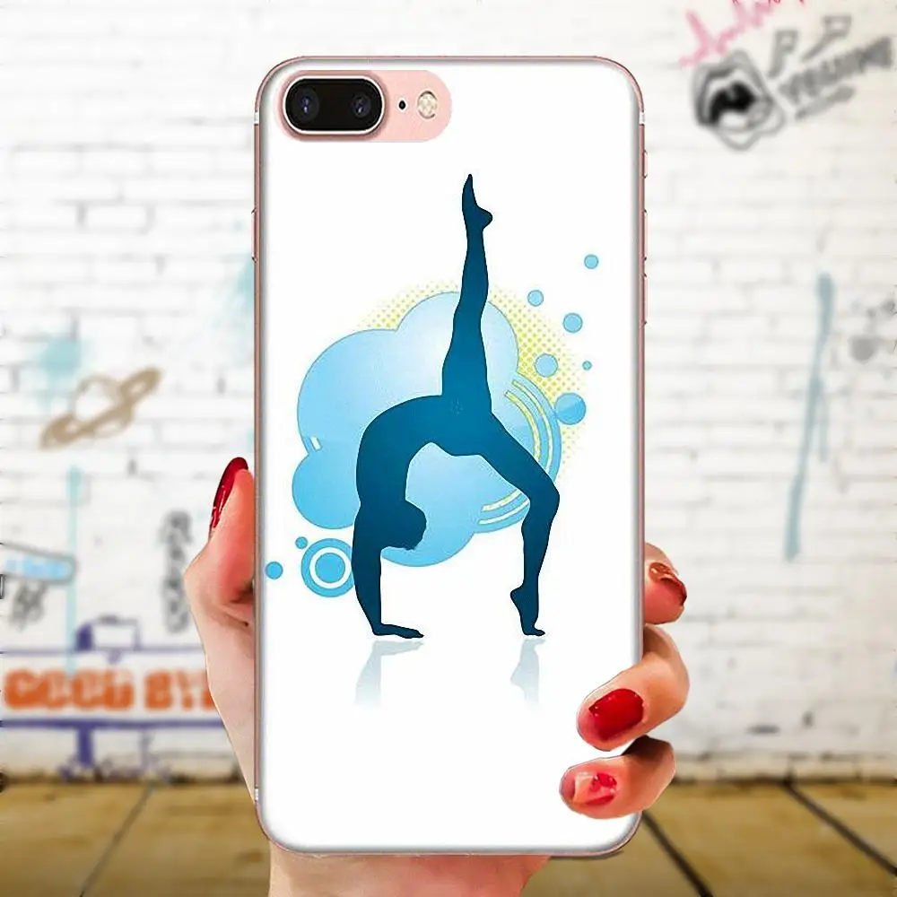 as picture Мягкий чехол из ТПУ с узорами для Galaxy Alpha Note 10 Pro A10 A20 A20E A30 A40 A50 A60 A70 A80 A90 M10 M20 M30 M40 гимнастика силуэт - Цвет: as picture