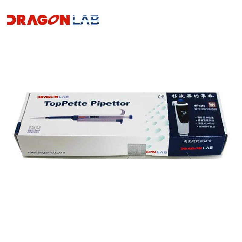 Механический дозатор DLab одноканальный Регулируемый громкость TopPette Dragon lab Pipettor