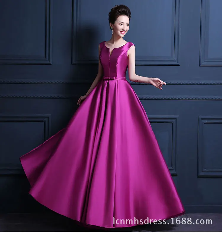 Женское элегантное вечернее платье с V-образным вырезом и открытой спиной |