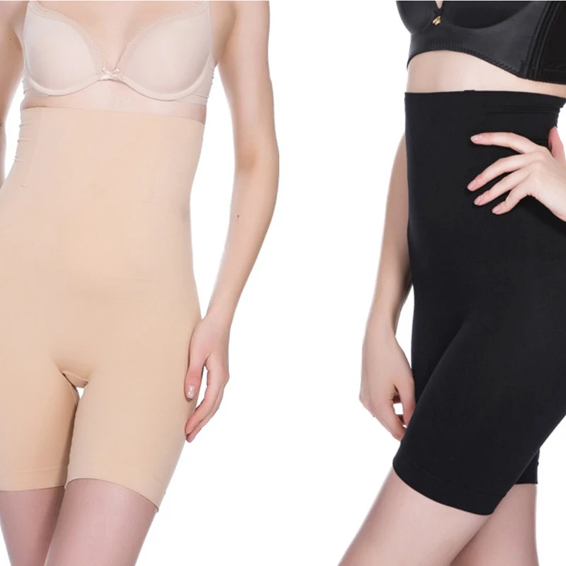 Женские трусики с высокой талией подтяжка ягодиц стройнящие шорты хорошо