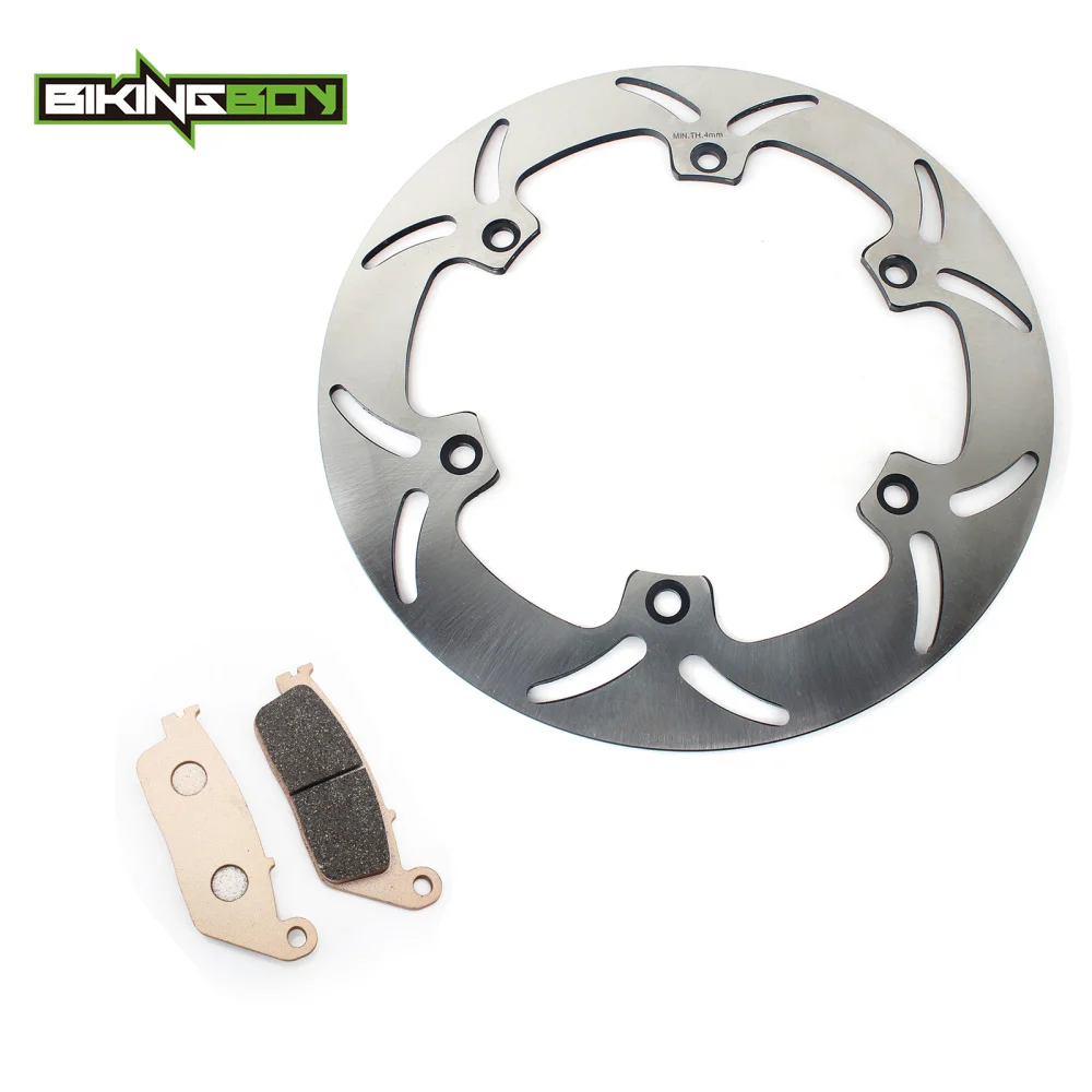 ZC 5mm thick BIKINGBOY задние дисковые тормоза роторные колодки для Honda GL 1500 Валькирии C CT Tourer 97 98 99 00 01 02 03 Goldwing 1500 межгосударственному 00-03 - Цвет: ZC 5mm thick