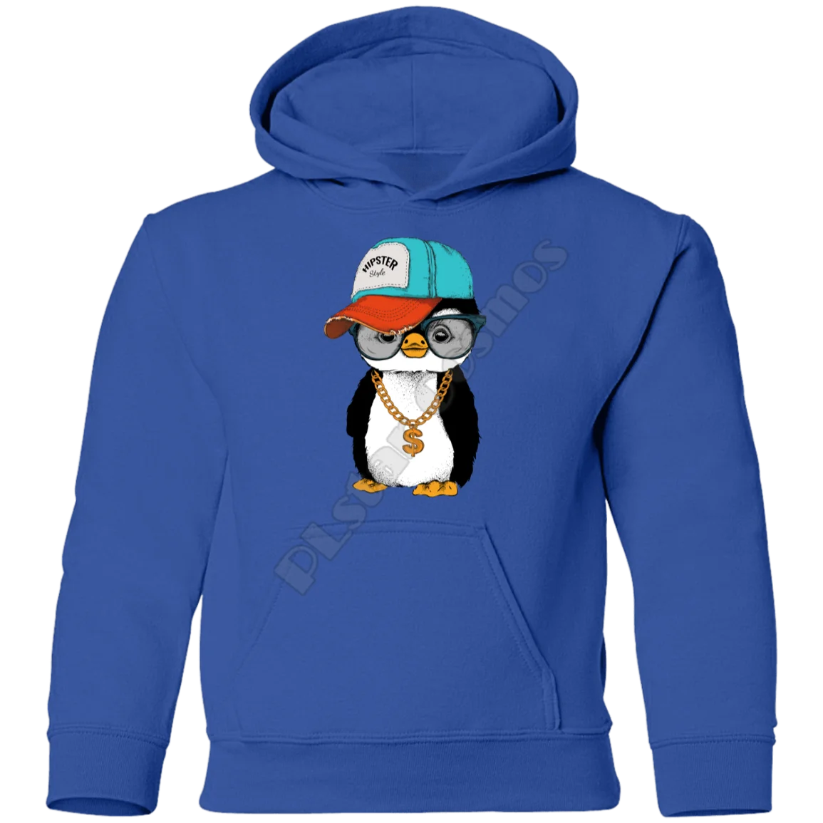 

Cool Hipster Penguin Kids Hoodies 3D Printed Kids Sweatshirt Child Long Sleeve Boy For Girl Blue Pullover Drop Shipping 10 Color