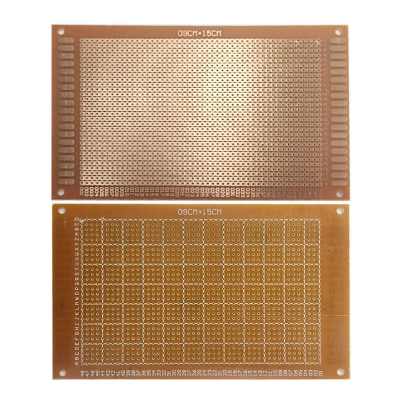 2 шт. DIY печатная плата для прототипа с подключенными линиями универсальная